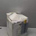 Northlight 13.75" White Wide Mouth Thru Wall Skimmer with Brace and Face Plate