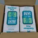 Gardner Pet Bamboo Dog Wipes for Paws and Butt, Dog Wipes Cleaning Deodorizing, Soothing Pets Wipes with Coconut Oil, Extra Thick Cat Wipes, Puppy Wipes, Unscented 100 Count