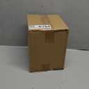 Twinkle Star Wild Bird Feeder Hanging for Garden Yard Outside Decoration, Hexagon Shaped with Roof (7.9 x 7.9 x 8.7 inches, *Bronze)