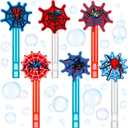 Rotatingpals 24 Pcs Spider Mini Bubble Wands Red Bule Spider Party Favors Assortment Goodie Bag Stuffers for Outdoor Summer Gift Birthday Party Supplies