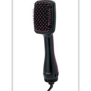 REVLON One-Step Hair Dryer and Styler, All-in-One Detangling and Straightener Brush for Salon-Quality Smooth, Straight Hair, More Shine and Less Frizz, Black