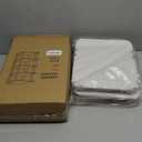 5 Tiers Shoe Rack Organizer for Closet Shoe Holder Storage Narrow Plastic Vertical, Free Standing Shoe Rack Shelf for Entryway Stackable Stability DIY, Beige