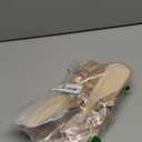 Women's Kitten Heels Sandals Flip Flops Low Heels Slip On Slides 1.8-2 Inch Heeled Square Open Toe Sandals for Women 6.5