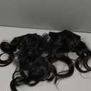 20" Straight Long 4 PCS Set Thick Clip in on Hair Extensions Black Brown