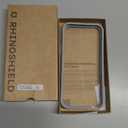 RhinoShield Bumper Case Compatible with [iPhone 16 Pro Max] | CrashGuard - Shock Absorbent Slim Design Protective Cover 3.5M / 11ft Drop Protection - Platinum Gray