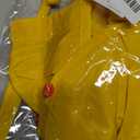 Zunea Waterproof Dog Raincoat with Hood for Small Dogs Reflective Puppy Rain Jacket Clothes with Leash Hole Funny Duck Pattern Pet Dog Poncho Slicker Costumes Chihuahua Doggie Rainwear Yellow S