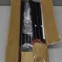 Mr IRONSTONE Lengthened Under Bed Storage with 6 Wheels, Rolling Underbed Storage with Handle, Metal Under the Bed Storage with High Load Capacity Up to 80LBS Black (2 Pack (36.42"x16.73"x2.36"))