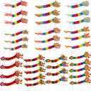 36 Pcs Chinese New Year Paper Dragon Decorations 3D DIY Chinese Paper Dragon Party Decorations for Spring Festival Party Craft Set Supplies