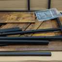 CubiCubi L Shaped Desk, 40" Computer Desk with Reversible Storage Shelves Home Office Corner Desk Study Writing Gaming Table, Brown