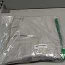 Mens Denim Baggy Pants with Cargo Pockets Mid Weight Casual Streetwear Wide Leg Jeans Hip Hop Skater Trousers (Medium, D15 Grey)