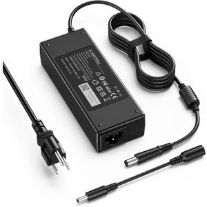 90W Ac Adapter Compatible with HP Pavilion All-in-One Desktop 18'' 19'' 20" 21" 32" Pavilion (N193) 20" 23'' PC 18-5110 19-2304 20-B010 20-B013W Power Supply Cord
