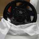 Dasbecan Hubcaps Compatible with 1998-2023 Ford E150 E250 E350 Econoline Van 16 inch Wheel Cover Hub Caps Replaces# F8UZ-1130-AA F7UZ-1130-AA F8UA-1130-AA F7UA-1130-AA Black