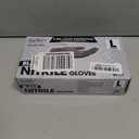 ForPro Disposable Nitrile Gloves, Chemical Resistant, Powder-Free, Latex-Free, Non-Sterile, Food Safe, 4 Mil, Large, 100 Count 