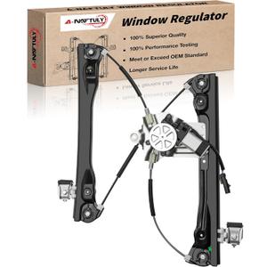 751-739 Power Window Regulator with Motor (2 Pins) Front Driver Side Compatible with Chevy Cruze 2012 2013 2014 2015 & Chevrolet Cruze Limited 2016, w/o Express Up/Down