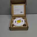 Kidde Smoke Detector, Hardwired with 10-Year Battery Backup, Interconnectable, LED Status Lights, 85 dB Alarm, 5-inches, 20SA10, 1 Pack