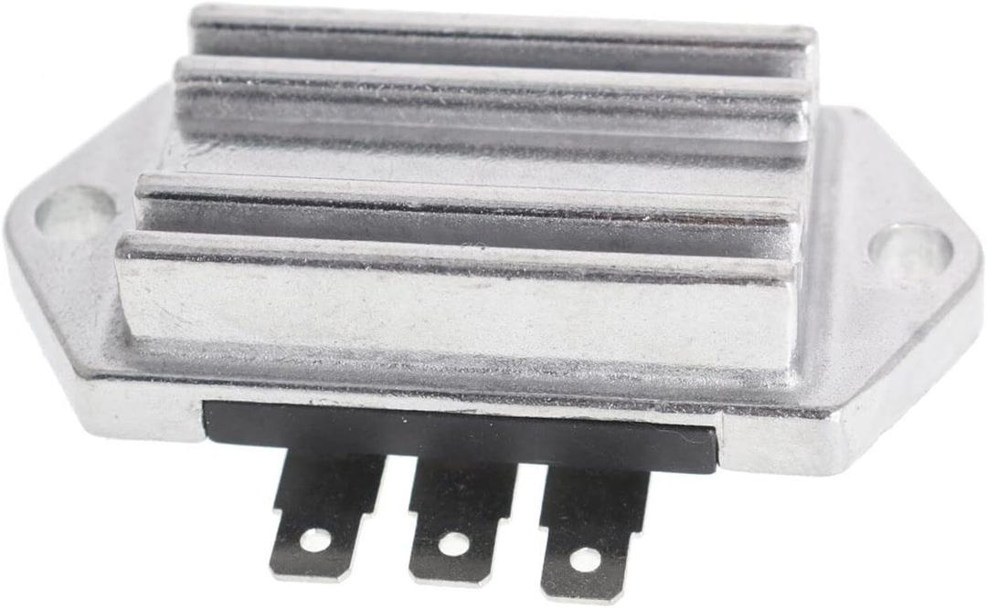 WFLNHB 4140309 Voltage Regulator Rectifier Replacement for John Deere 8-25HP Engines with 15 Amp Alternators 41-403-09 AM34738 AM106357 AM102596