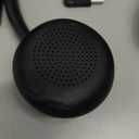 (2025 Upgraded) Wireless Headset with Mic for Work, Bluetooth Headset with Noise Canceling Microphone with Dongle, Charging Base & Mic Mute, Wireless Headphones for Work from Home/PC/Computer (Black)