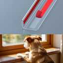MONOID Heavy-Duty Window Sill Protector - Residue-Free Pet Guard for Dogs & Cats, Scratch & Chew Resistant Clear Shield, Easy Peel & Stick, 29.5" x 2.25" Cat Scratching Pads