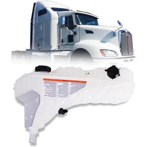 Coolant Reservoir Fits Kenworth T660 T800 W900 T700 T2000 Peterbilt 386 389 388 348 365 367 377 382 384 385 [with Cap] Replacement Semi Trucks Engine Coolant Tank