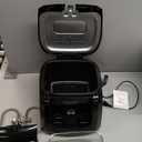 Hamilton Beach Cool Touch Electric Deep Fryer with Basket and Lid, 2 Liters / 8 Cups Oil Capacity, Adjustable Temperature, 1500 Watts for Fast Heat-up, viewing Window Easy to Clean, Black (35021)