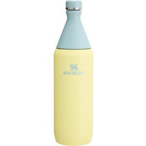 Stanley All Day Slim Bottle 34 oz | Twist On Lid with Leakproof Seal | Slim Design for Travel & Gym | Insulated Stainless Steel | BPA-Free | Pomelo