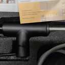 RULIA Kitchen Faucet, Kitchen Sink Faucet, Sink Faucet, Pull-Down Kitchen Faucets, Bar Kitchen Faucet, Matte Black, Metal Spray Head, RB1031