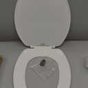 Bemis 170 Durable Plastic Toilet Seat, Elongated, White