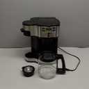 Hamilton Beach 2-Way 12 Cup Programmable Drip Coffee Maker & Single Serve Machine, Glass Carafe, Auto Pause and Pour, Black (49980R)