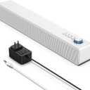 LENRUE Computer Speakers for Desktop PC, Power Clear Sound, Single Buttons, AUX Connect, AC Adapter Powered for Monitors, PCs, Laptops, Tablets, Phones