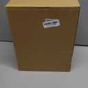 Black Plastic Storage Baskets with Lids 10 Pack Stackable Storage Bins Containers for Shelves Organizing, Cute Decorative Storage Boxes for Classroom, Playroom, Closet, Pantry