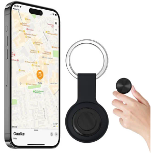 GPS Tracker for Vehicles, Cars, Pets, Kids & Valuables – No SIM Card, No Subscription – Real-Time Global Tracking Device – Compatible with iOS & Android