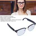AI Smart Translation Glasses,Real-Time Multi-Language Translation Built-in Mic & Speaker Anti Blue Light Lenses,Video Translation Travel Friendly Lightweight Design 1-Year Software Trial