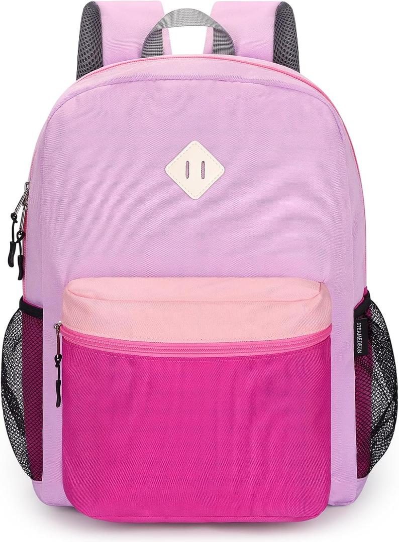 STEAMEDBUN Backpack for Girls 5-9,Kids Backpack for Elementary School Bag, Medium - 17"H