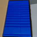 4Pack Wheel Chocks for RV Trailer Non Slip Heavy Duty Blue Camper Wheel Chocks with Handle for Easy Removal Polypropylene Wheel Stoppers for Cars Campers Trucks Rvs