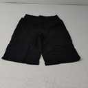 G Gradual Women's Bermuda Shorts 12" Knee Length with Pockets High Waisted Stretch Long Shorts for Women Casual Walking (Black, Small)