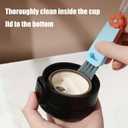 Swicado 3 in 1 Cup Lid Cleaning Brush - 2025 New Multifunctional Tool for Thorough Cleaning of Bottles, Cups, and Tight Spaces - Ideal for Home & Kitchen