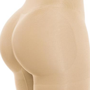 SHAPELLX Shapewear Tummy Control Short for Women Seamless High Waisted Body Shaper (Sand, X-Small/Small