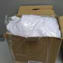 2 Pack Glow 6FT Fitted Tablecloth, Rectangle Spandex Tablecloth for Event, Wedding, Banquet & Parties, White, 72" L x 30" W x 30" H