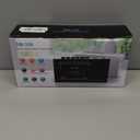 KLIM Portable Cassette Player & Tape Recorder  Boombox with AM/FM Radio, USB, Bluetooth, Speaker, and Earphone Jack  Battery and AC Operated - Frost White