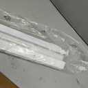 No Drill L-Shaped Vinyl Cordless Mini Blinds,White,28.5" Wx 48" H | 1",No Tools,Horizontal Window Blinds,Light Filtering,Indoor Windows