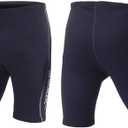 Wetsuit Shorts Pants Men Women 1.5mm Neoprene Shorts for Swimming Surfing Snorkeling Diving (Small)