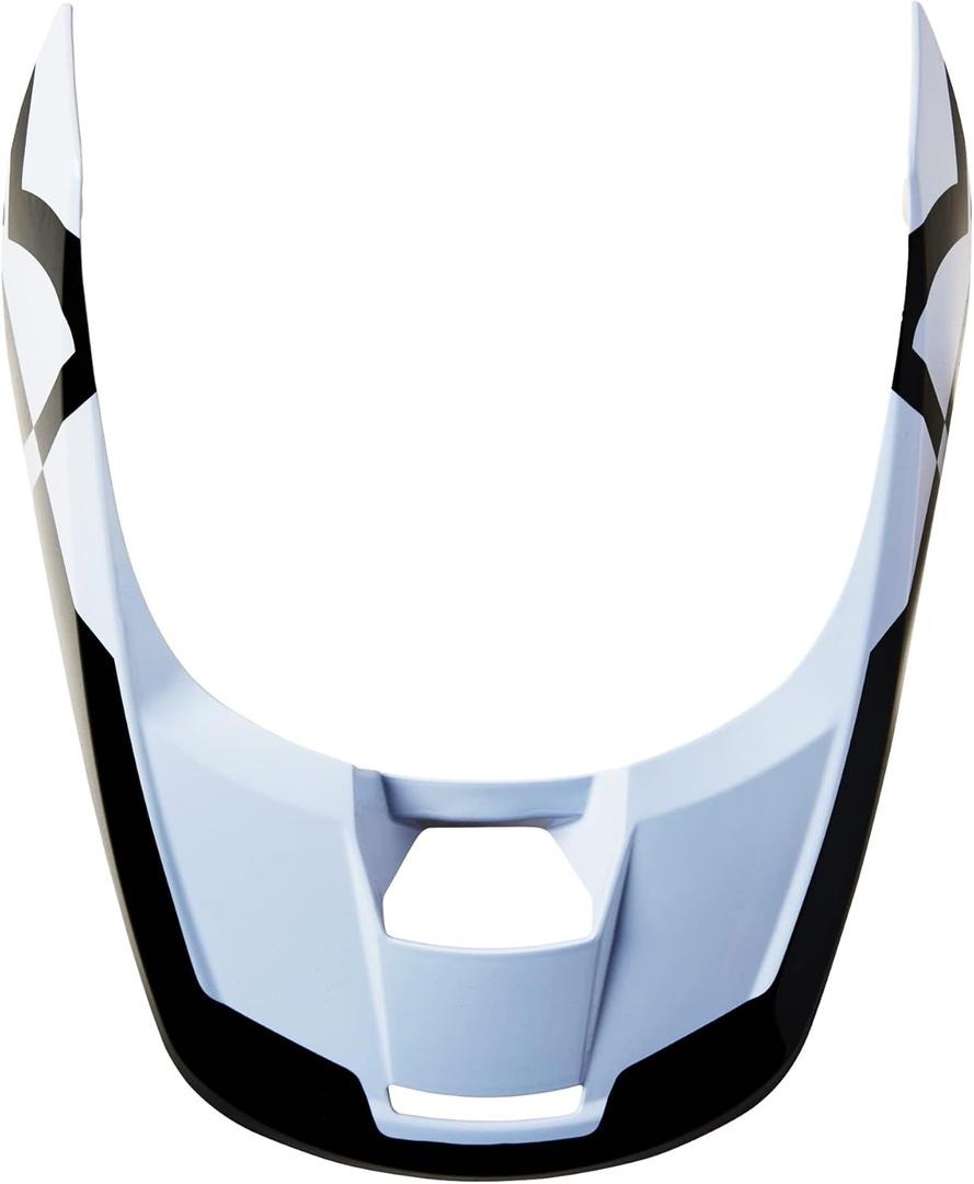 Fox Racing Mens V1 Helmet Visor (BLACK/WHITE)