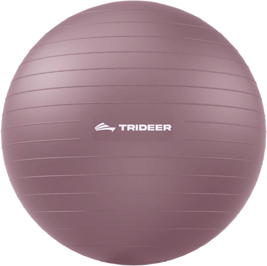 Trideer Extra Thick Yoga Ball Exercise Ball, 5 Sizes Gym Ball, Heavy Duty Ball Chair for Balance, Stability, Pregnancy, Quick Pump Included 