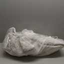 8x8 Washable Round Rug Brown Grey Abstract Living Room Bedroom Area Rug Neutral Modern Non Slip Soft Low Pile Indoor Carpet for Dining Room Office Entryway