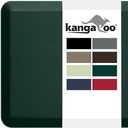 KANGAROO Thick Ergonomic Anti Fatigue Mats for Kitchen Floor, 39x20, Cushioned Standing Office Desk Mat, Waterproof Scratch Resistant Topside, Supportive All Day Comfort Padded Foam Rugs, Hunter Green