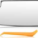 MOTOALL 23444114 Driver Side Tow Mirror Glass Lower Convex Left side Heated Rearview Mirror Fit for Chevy Silverado 1500 2500 3500, for GM Pickup Truck SUV Sierra 2500 HD