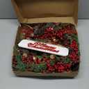 KORSMV 20 inch Christmas Wreaths for Front Door Winter Door Wreath with red Berry,Gold and red Christmas Ball for Front Door Indoor Outdoor Farmhouse Festival Home Decor