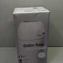 Magic Diaper Pail - Patented 100% Odor-Free System with Child-Safe Lock - Award-Winning Design - No Refills Required - Works with Regular Trash Bags - White