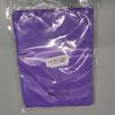 ANZNKU 100 PCS Purple Party Favor Bags 8"x11", Goodie Bag for Candy Treat Jewelry Craft, Plastic Gift Bags with Die Cut Handles for Birthday, School Events & Small Business, Wedding, Easter