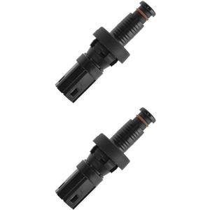 2 Set of - Door Jamb Switch for Jeep for Grand Cherokee for TJ for Wrangler, Push Button, Black, 4-way, Flush Mount